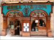 Barcelone, vers les Ramblas, vitrine