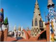Barcelone, vers les Ramblas, Palau Gull (par Antoni Gaudi)