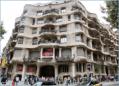 Barcelone, l'Eixample, Casa Mil (Pedrera)
