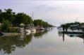 La Tremblade, vue de la Grve  pleine mer