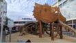 Saint-Nazaire, monstre apprivois par les enfants
