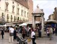 Vrone : Piazza Piazza del Erbe, la Belina