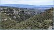 Lioux, vue du chateau ruin de Castellas