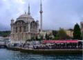 Istanbul, vue du Bosphore, Dolmabahe Camii
