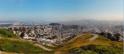 San Francisco, vu des collines