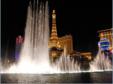 Las Vgas, Paris Las Vegas, vu derrire les jets du Bellagio