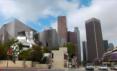 Los Angles, Buildings des banques et le Walt Disney Concert Hall