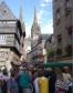 Rue et cathdrale de Quimper