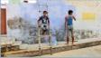 Rajasthan, peinture bleue