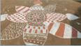 Rajasthan, dsert du Thar, dessin sur le sol