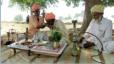 Rajasthan, dsert du Thar, crmonie de l'opium chez les Bishnoi