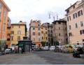 Rome, scne dans la via Giulia