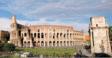 Rome, le Colise et l'arc de Constantin